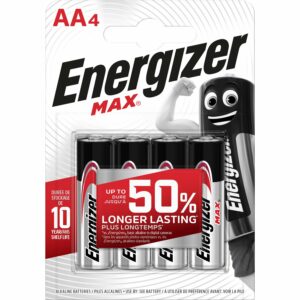 Energizer Alkaline Batterie Max AA Mignon 4 Stück