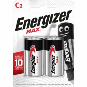Energizer Alkaline Batterie Max C Baby 2 Stück