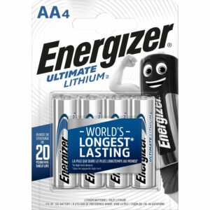 Energizer Batterie Ultimate Lithium AA Mignon 4 Stück