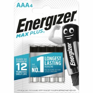 Energizer Alkaline Batterie Max Plus AAA Micro 4 Stück