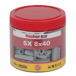 Fischer Dübel SX 8 x 40 Dose (80 ST)