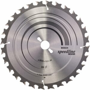 Bosch Kreissägeblatt Speedline Wood 300 x 30 x 3