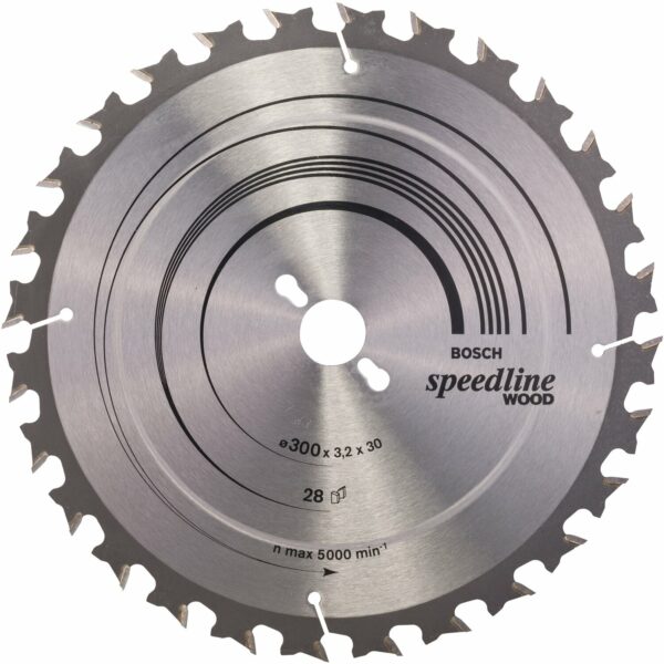 Bosch Kreissägeblatt Speedline Wood 300 x 30 x 3