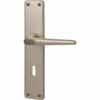 Alpertec Langschild-Garnitur Tanja-LS Zimmertüren Aluminium F1