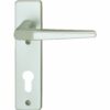 Alpertec Kurzschild-Garnitur Floronce Aluminium Profilzylinder