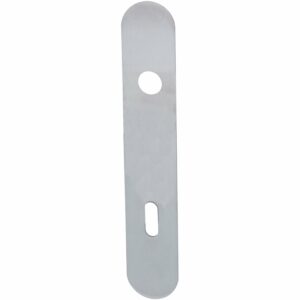 Alpertec Plano Buntbart-Langschildpaar Edelstahlfarbig