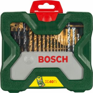 Bosch Bohrer- und Bit-Satz Promoline X-Line Titanium-Set 40-teilig