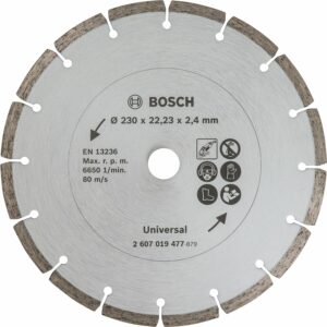 Bosch Diamanttrennscheibe Promoline für Baumaterial 230 mm