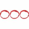 Putzausgleichsringe Ø 60 mm x 12 mm Rot 3 Stück