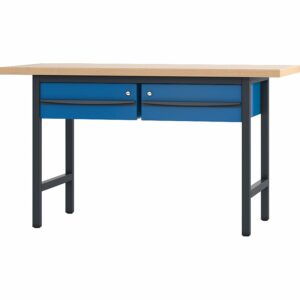 Pador Arbeitstisch 2 Schubladen 150 cm