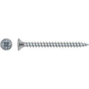 LUX Senkkopf Universalschraube PZ-Antrieb Ø 3 mm x 12 mm Verzinkt 100 Stück