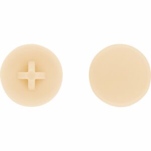 LUX Abdeckkappe TX25 Kunststoff Hellbraun 30 Stück