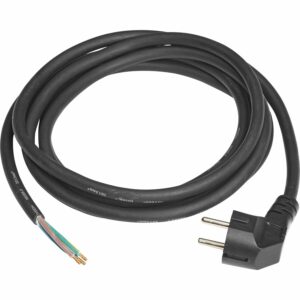 OBI Zuleitung mit Stecker 3 m Schwarz