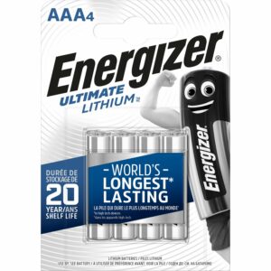 Energizer Batterie Ultimate Lithium AAA Micro 4 Stück