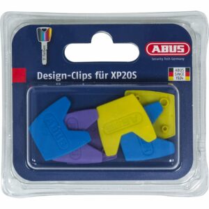 Abus Schlüsselkappen Design-Clip Set B/SB für XP20S Schlüssel