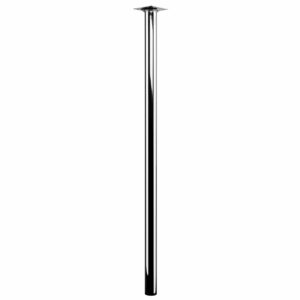 Hettich Tischbein Ø 30 mm x 700 mm Chrom