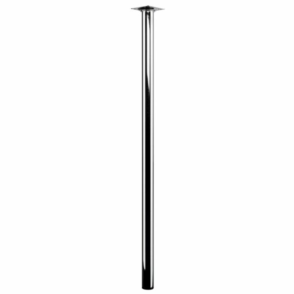 Hettich Tischbein Ø 30 mm x 700 mm Chrom