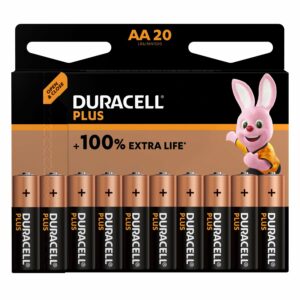 Duracell Batterien Plus MN1500/LR6 AA 20er-Pack