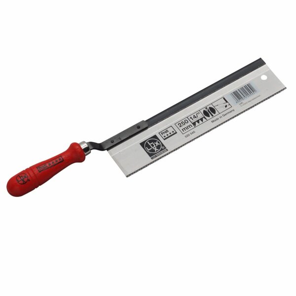 LUX Feinsäge gekröpft Holz 250 mm Comfort