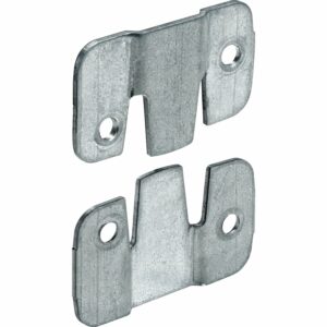 Hettich Universalverbinder 27 mm x 44 mm Stahl Verzinkt 4 Stück