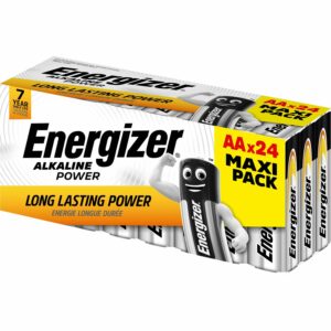 Energizer Batterie Alkaline Power Mignon AA 24 Stück Paper Box
