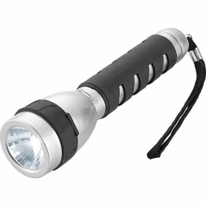 CMI LED Taschenlampe Schwarz-Silber