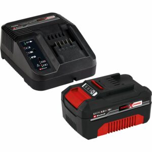 Einhell Power X-Change Starter-Kit mit Akku und Ladegerät 18 V 4 Ah