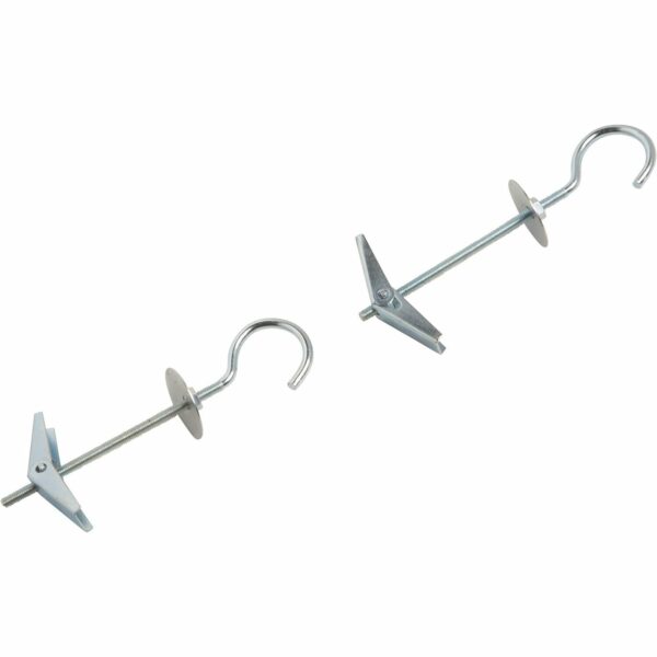 LUX Federklappdübel mit gebogenem Haken Ø 3 mm x 100 mm 2 Stück