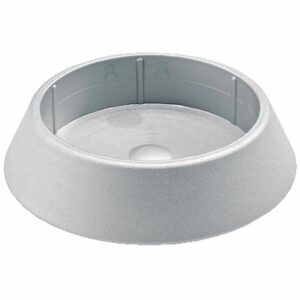 Hettich Tischbein-Fußkappe Ø 60 mm Silber