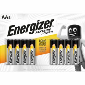 Energizer Batterie Alkaline Power Mignon AA 8 Stück