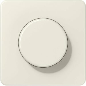 Jung Abdeckung für Drehdimmer Duroplast glänzend CD500 Weiß