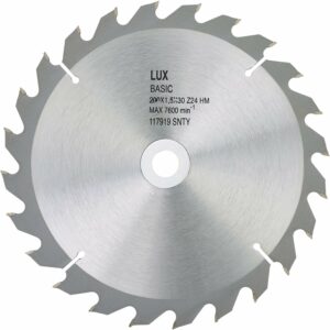 LUX HM-Kreissägeblatt Holz Ø 205 mm 24 Zähne