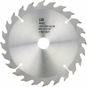 LUX HM-Kreissägeblatt Holz Ø 140 mm 24 Zähne