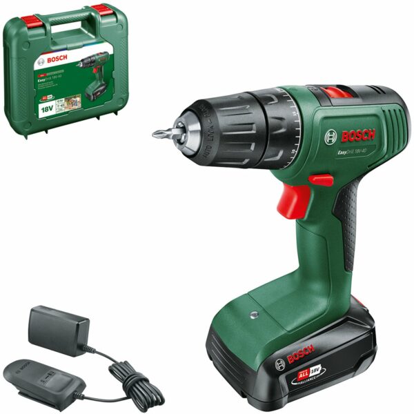 Bosch 18 V Akku-Bohrschrauber EasyDrill 18V-40 inkl. 2 Ah Akku