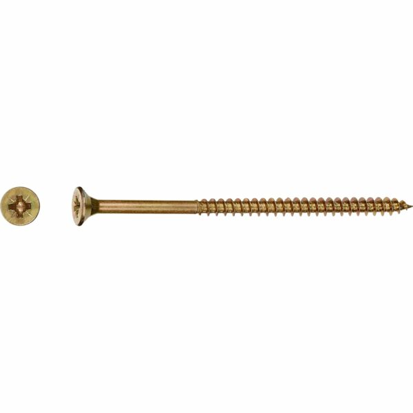 LUX Senkkopf Universalschraube Ø 6 mm x 100 mm Kreuzschlitz PZ-Antrieb 100 Stück