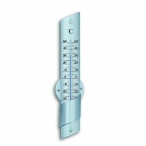TFA Innen-Außen-Thermometer Aluminium