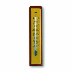 TFA Innen-Thermometer Nussbaum-Optik