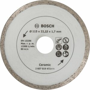 Bosch Diamanttrennscheibe Promoline für Fliesen 115 mm