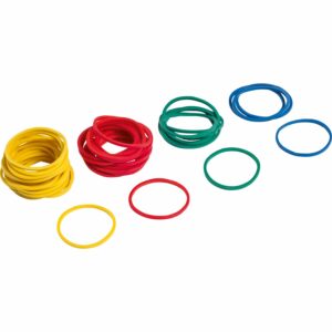 LUX Gummiband-Sortiment Mehrfarbig Ø 30 mm - 60 mm