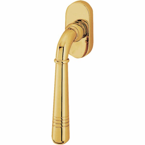 Fenstergriff Sale 4 cm-Stift Messing Poliert