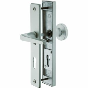 Sicherheitsbeschlag Tira-LS Haustüren Aluminium F1 Knopf-Drücker