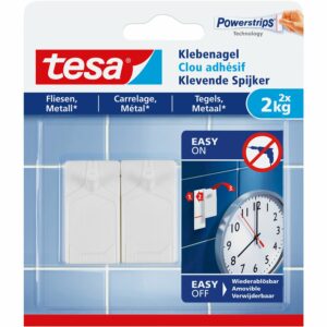 Tesa Klebenagel für Fliesen und Metall (max. 2 kg)