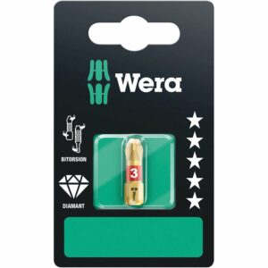 Wera Kreuzschlitz-Bit PH3 x 25 mm 851/1 Bi-Torsionszone