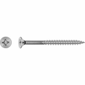 LUX Universalschraube Ø 4 mm x 40 mm Edelstahl 15 Stück