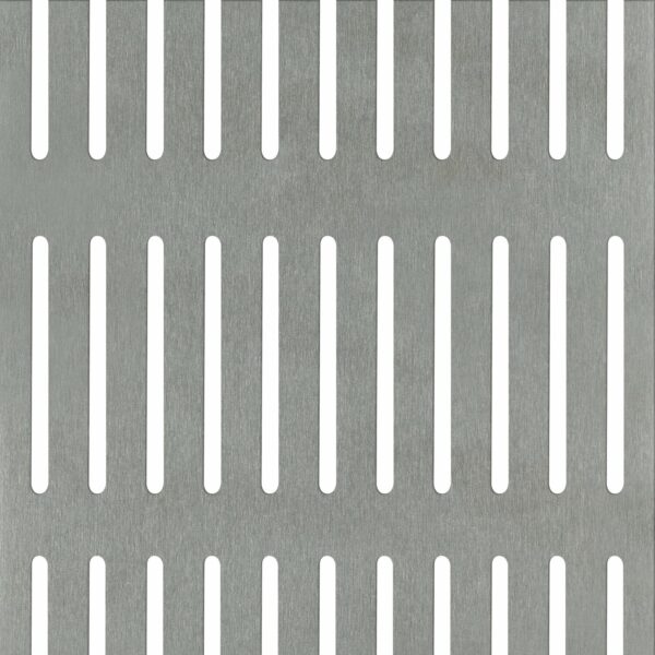 Lochblech eloxiert Schlitz-Lochung 200 mm x 1000 mm x 0
