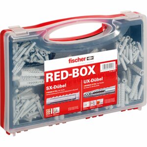 Fischer Duopower Redbox Dübel-Sortiment 280 Stück