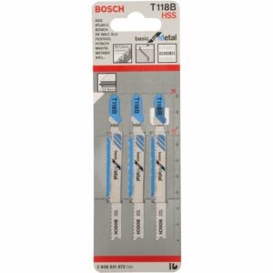 Bosch Stichsägeblatt T 118 B Basic for Metal 3er-Pack