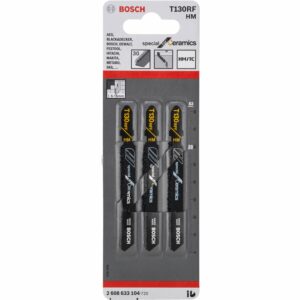 Bosch Stichsägeblatt T 130 RF Special for Ceramics 3-er Pack