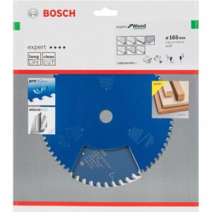 Bosch Kreissägeblatt Expert for Wood 165 mm x 20 mm x 1