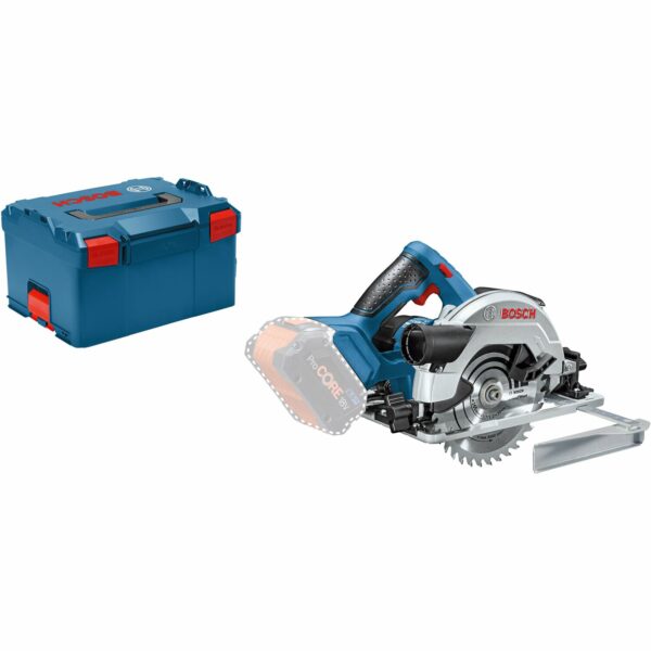 Bosch Professional Akku-Kreissäge GKS 18 V-57 G Solo in L-Boxx